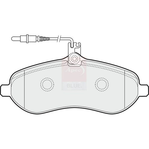 Apec Front Brake Pad Set PD3097