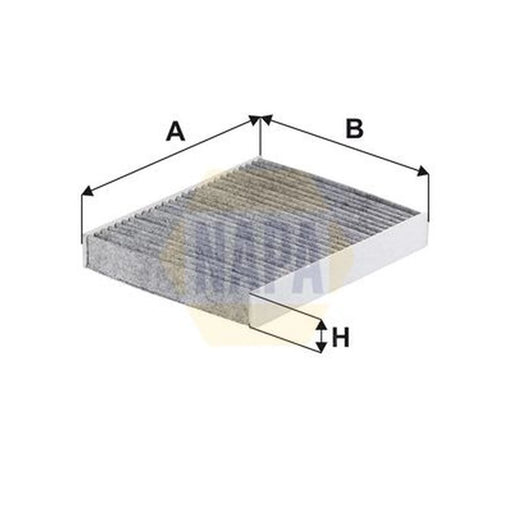 NAPA Cabin Air Filter (Pollen Filter) NFC4315