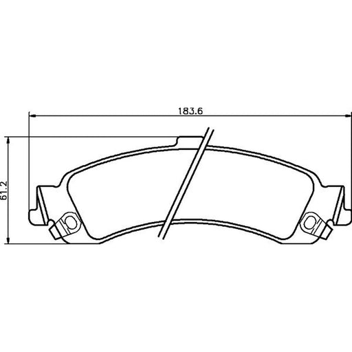 Mintex Brake Pad Set