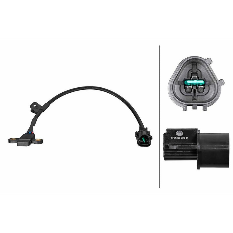 Hella Crankshaft Position Sensor fits Hyundai Amica / Atoz 2003-2008 1.1