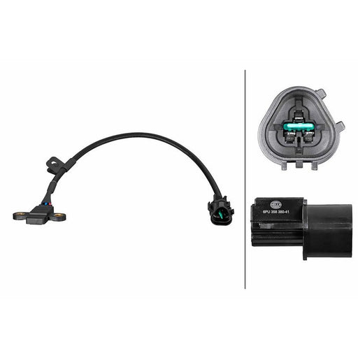 Hella Crankshaft Position Sensor 6PU 358 380-411