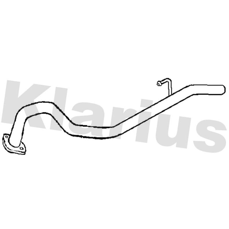 Klarius Exhaust Pipe OD fits Isuzu Trooper II 1991-1998 3.1 3.2