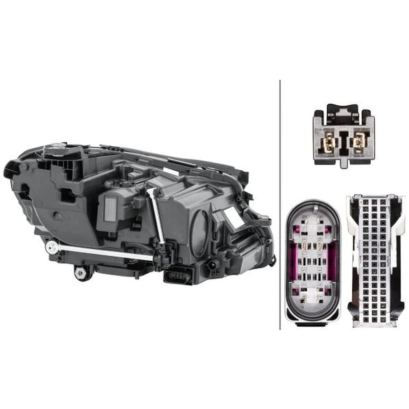 Hella Headlight Headlamp LED Left 1LX 012 076-531