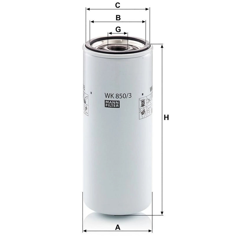 MANN-FILTER Fuel Filter Element