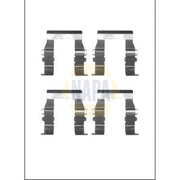 NAPA Brake Pad Accessory Fitting Kit Front fits Citroën C-Crosser 2007-2012
