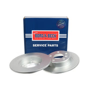 Borg & Beck Front & Rear Brake Discs & Pads fits Ford Galaxy 2000-2002 2.3