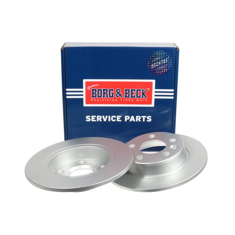 Borg & Beck Front & Rear Brake Discs & Pads fits Ford Galaxy 2000-2002 2.3
