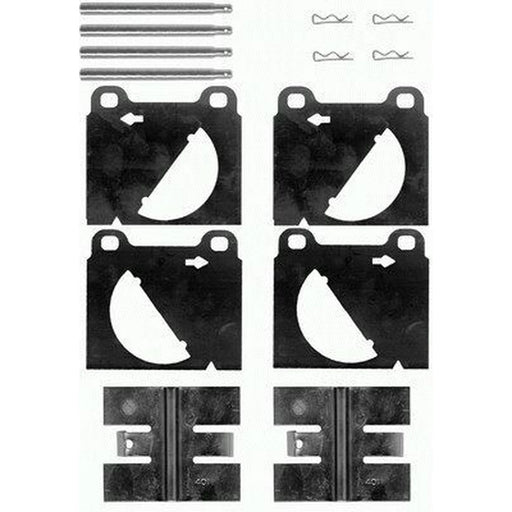 Textar Brake Pad Accessory Fitting Kit Front 82016900