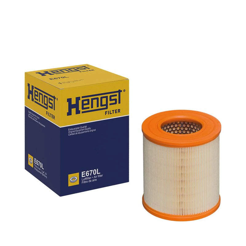 Hengst Engine Air Filter fits Audi A6 C6 2004-2011 2.0