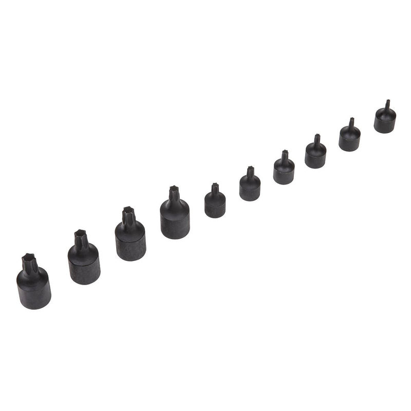 Premier Low Profile TRX-Star* Impact Socket Bit Set 1/4" & 3/8"Sq Drive 10pc Sealey Premier - Dynamic Drive