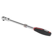 Sealey Ratchet Wrench 3/8"Sq Drive Flexi-Head Extendable Platinum Series AK8983 Sealey - Dynamic Drive