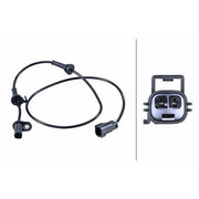 Hella ABS Wheel Speed Sensor Front 6PU 358 252-861