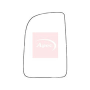 Apec Exterior Wing Mirror Glass Left fits Mercedes-Benz Sprinter 3,5-T 2018-2025