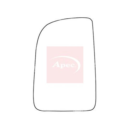 Apec Exterior Wing Mirror Glass Left AMS2653