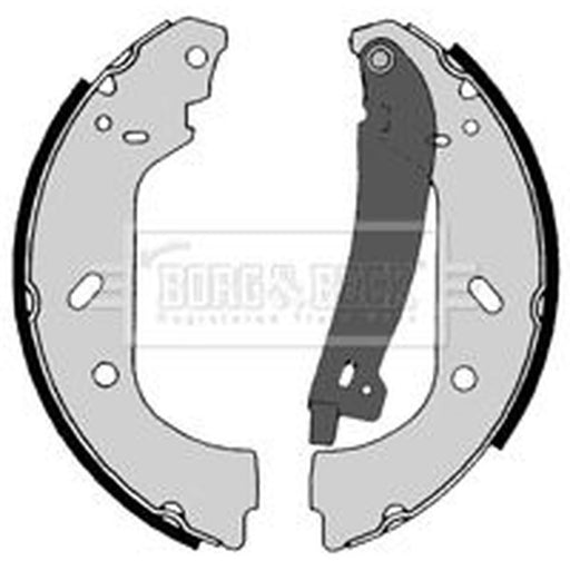 Borg & Beck Brake Shoe Set Axle Kit BBS6434