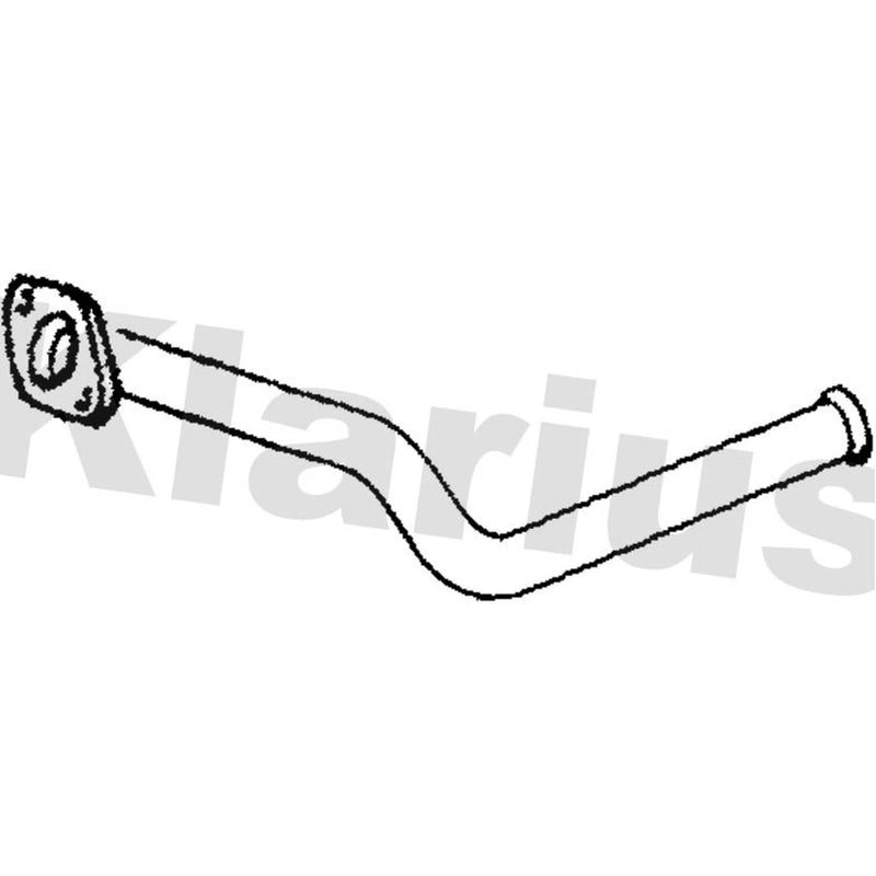 Klarius Exhaust Pipe OD fits Renault Clio 2004-2012 1.5
