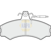 NAPA Front Brake Pad Set fits Fiat Ducato 1982-1994 1.8 1.9 2.0 2.4 2.5