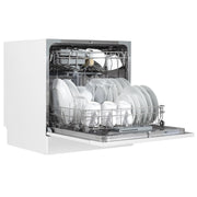Baridi Tabletop Dishwasher 8 Place Settings 8L Capacity - White DH86 Baridi - Dynamic Drive
