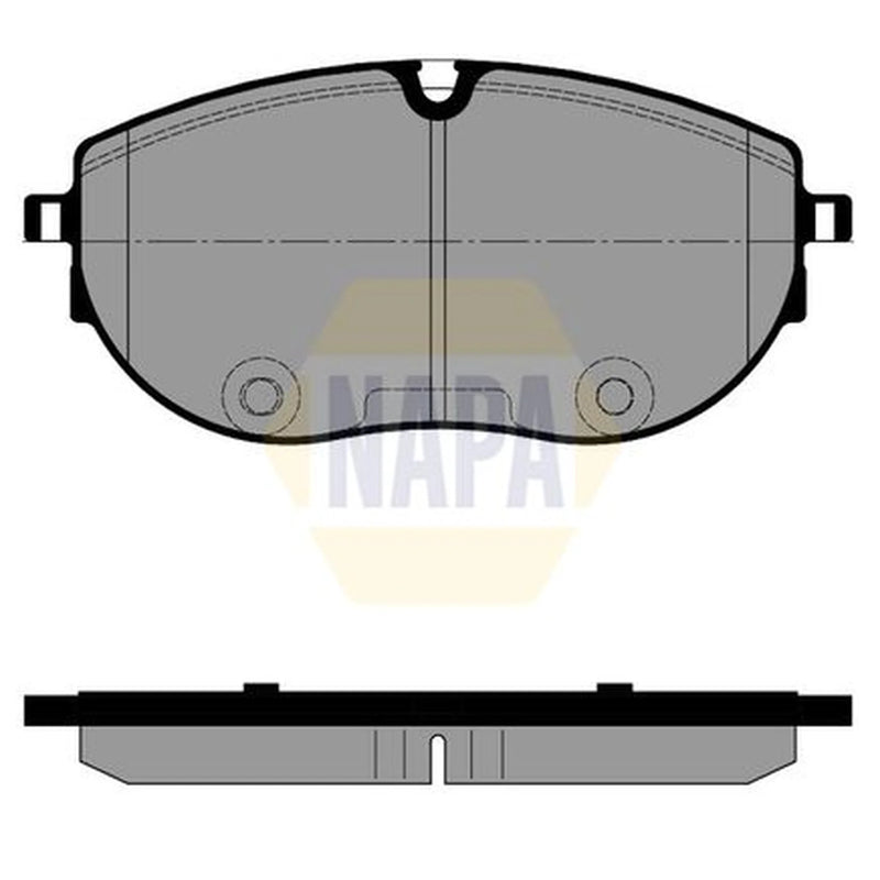 NAPA Front Brake Pad Set fits VW California T6 Camper 2015-2024 2.0