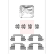 Apec Brake Pad Accessory Fitting Kit Front fits Ford Ka+ III 2016-2020 1.2 1.5