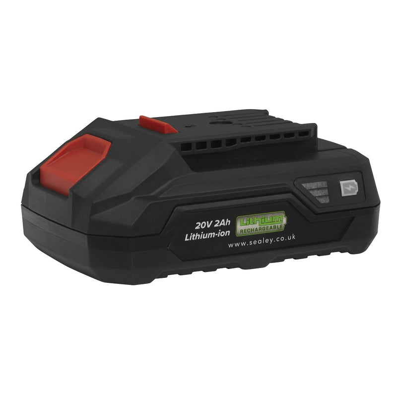 Sealey SV20 Series SDS Plus Cordless Rotary Hammer Drill Kit 20V 2Ah Sealey - Dynamic Drive