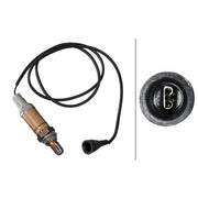 Hella O2 Lambda Oxygen Sensor fits BMW 3 1975-1988