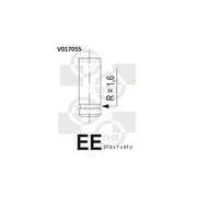 BGA Engine Exhaust Valve 27mm Head V017055