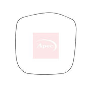 Apec Exterior Wing Mirror Glass Left fits Toyota Hiace IV 1995-2005 2.4 2.7