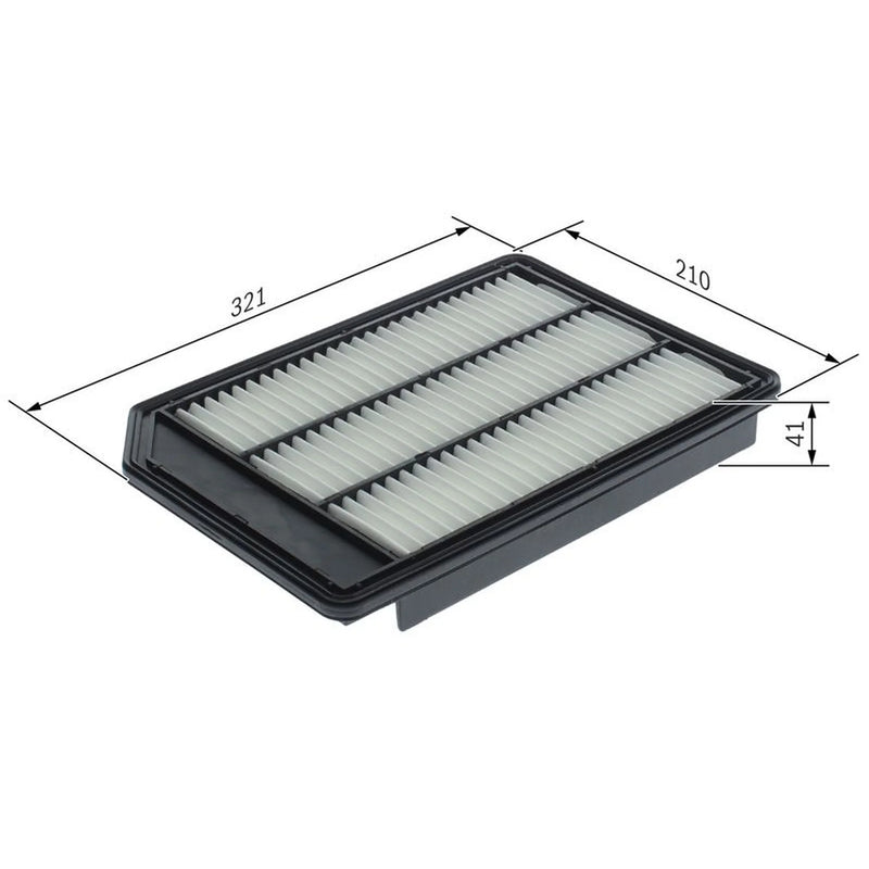 Bosch Engine Air Filter fits Suzuki Kizashi 2010 on 2.4