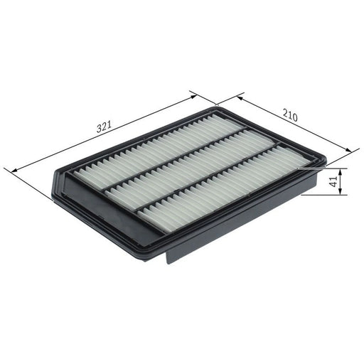 Bosch Engine Air Filter fits Suzuki Kizashi 2010 on 2.4