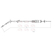 Apec Clutch Control Cable Pull fits VW Golf 1991-2002 1.4 1.8 1.9 2.0