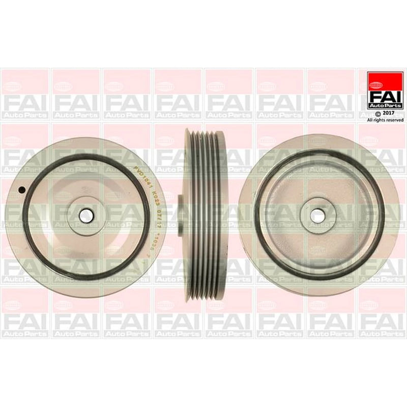 FAI Crank Shaft Belt Pulley fits Renault Clio 1999-2005 1.9