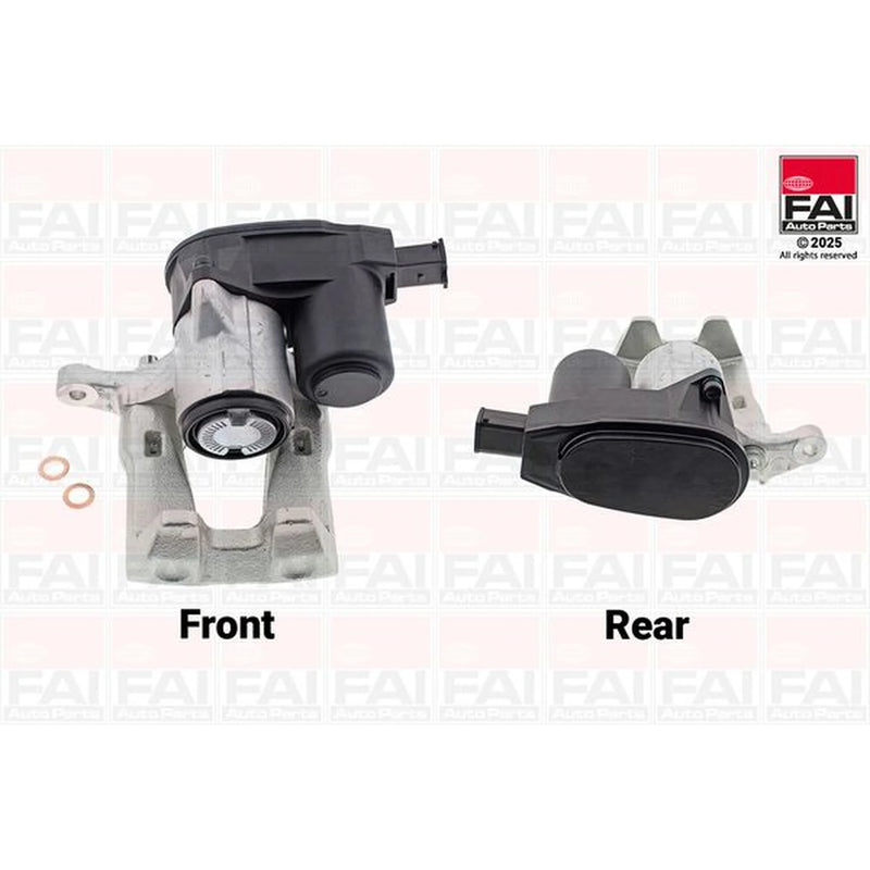 FAI Brake Caliper Assembly Rear Left fits Hyundai I40 I 2012-2019 1.6 1.7 2.0