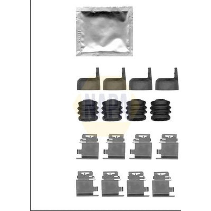 NAPA Brake Pad Accessory Fitting Kit Rear fits Mercedes-Benz V-Class 2019-2021