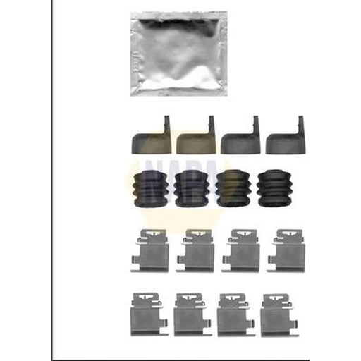 NAPA Brake Pad Accessory Fitting Kit Rear fits Mercedes-Benz V-Class 2019-2021