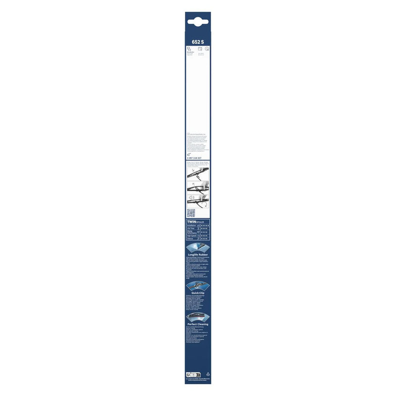 Bosch Twin Spoiler Wiper Blade Set 650mm + 575mm — 652S