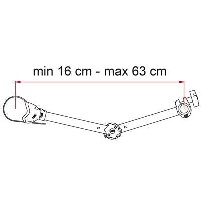 04133F01A BIKE BLOCK PRO D2 BLACK Fiamma  - Dynamic Drive