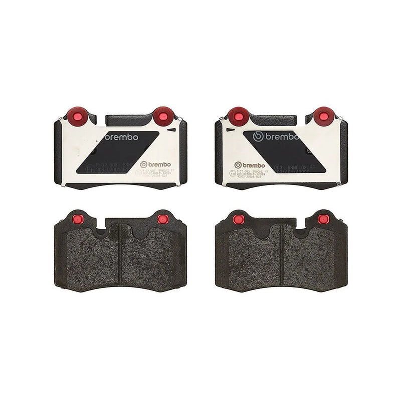 Brembo 4 x Rear Brake Pad Set fits Aston Martin DB9 Vantage 2004-2016 6.0