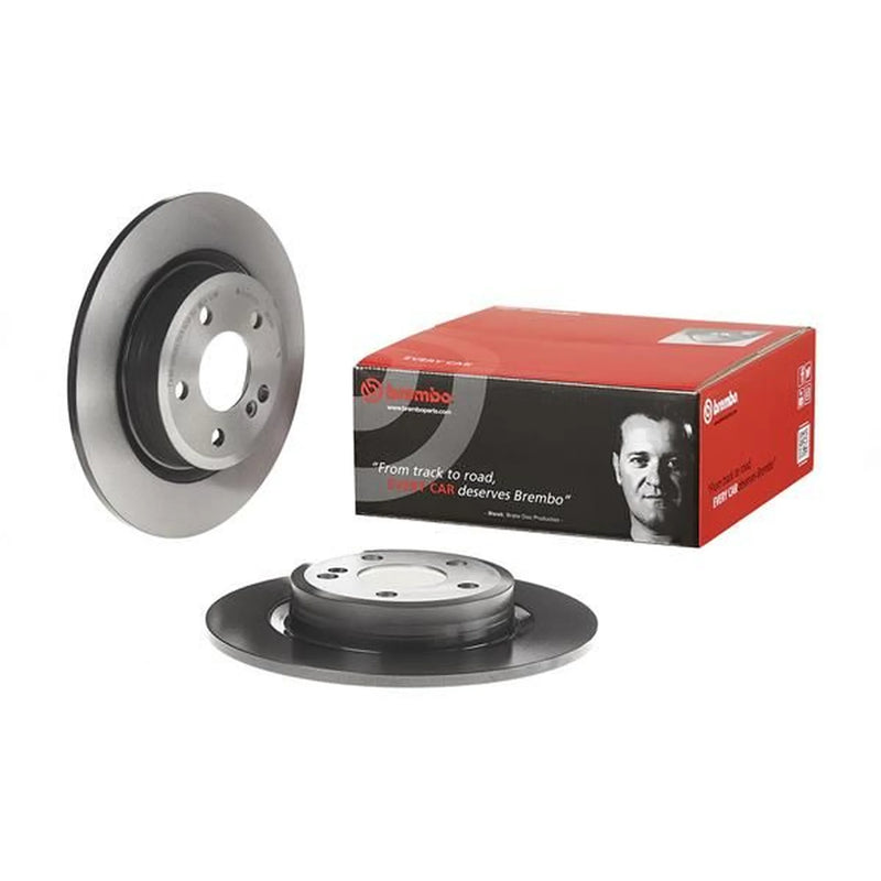 Brembo 2 x Solid Rear Brake Discs 08.B348.41-x2