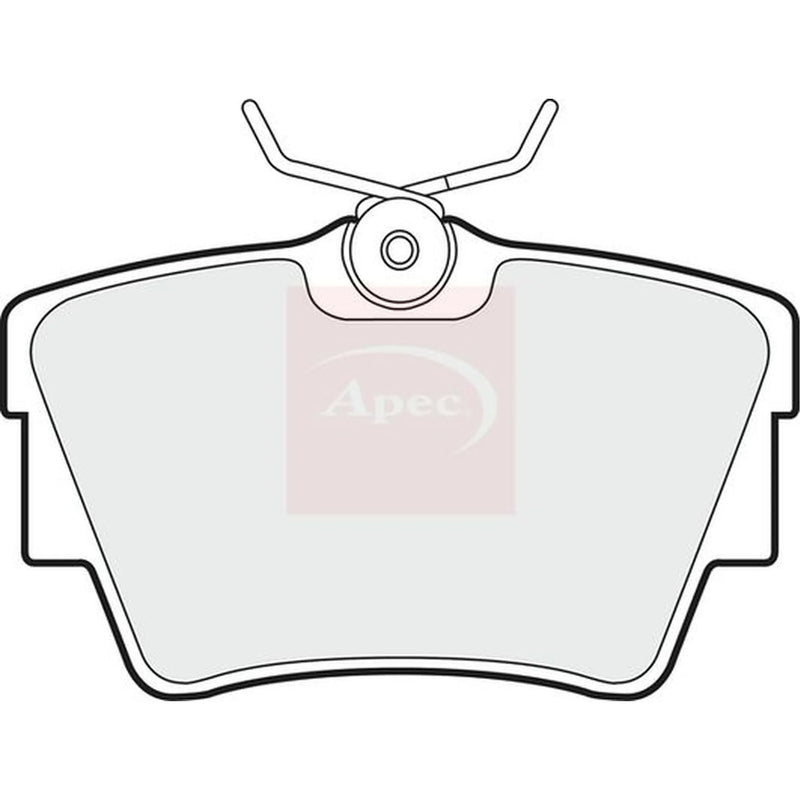 Apec Rear Brake Pad Set PAD1279