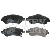 Key Parts 4 x Front Brake Pad Set fits Honda Cr-V III 2006-2012 2.0 2.2 2.4