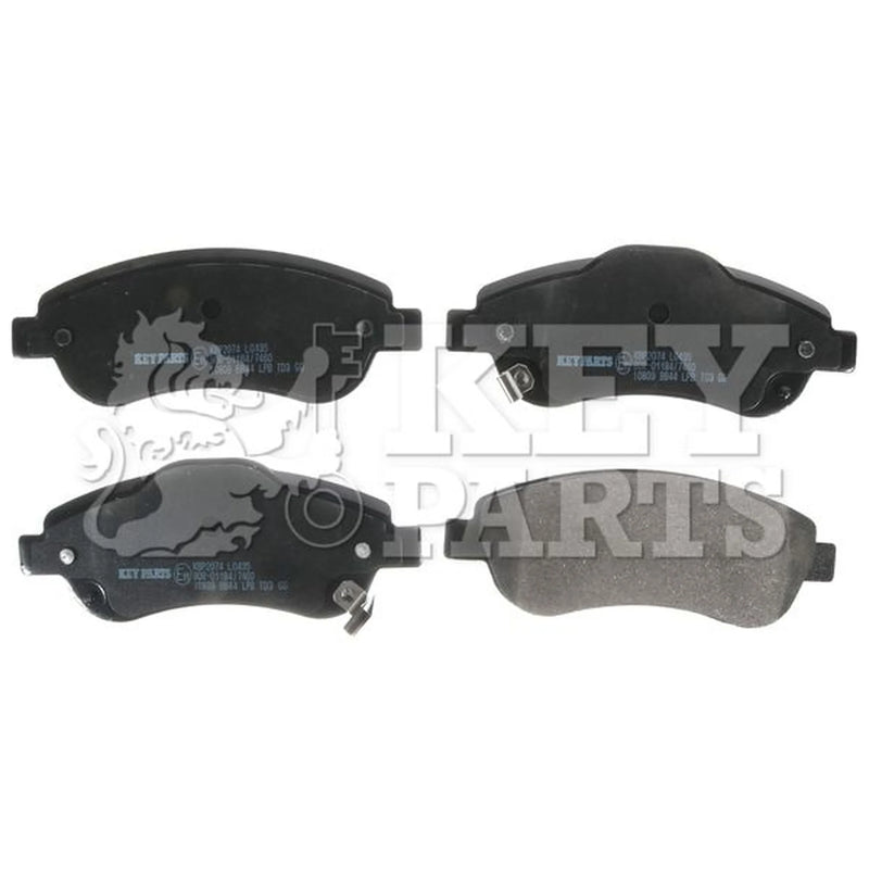Key Parts 4 x Front Brake Pad Set fits Honda Cr-V III 2006-2012 2.0 2.2 2.4