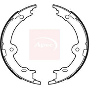 Apec Parking Brake Shoe Set fits Lexus Ls 2007 on