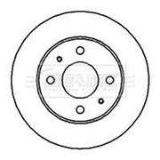 Borg & Beck 2 x Vented Front Brake Discs BBD4111-x2