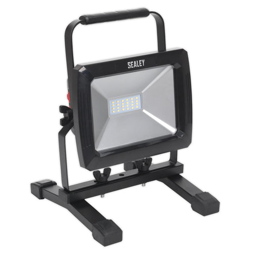 Sealey Rechargeable Portable Floodlight 20W SMD LED Sealey - Dynamic Drive