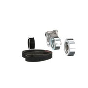 Gates V-Ribbed Belt Set fits Mitsubishi Pajero/Shogun IV 2006-2007 3.0 3.8