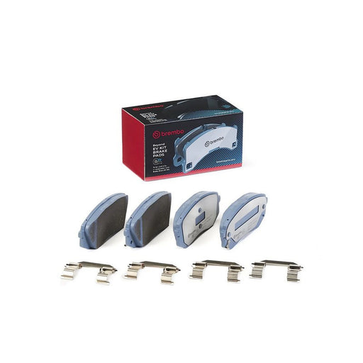 Brembo 4 x Front Brake Pad Set fits Kia Soul II 2014-2018