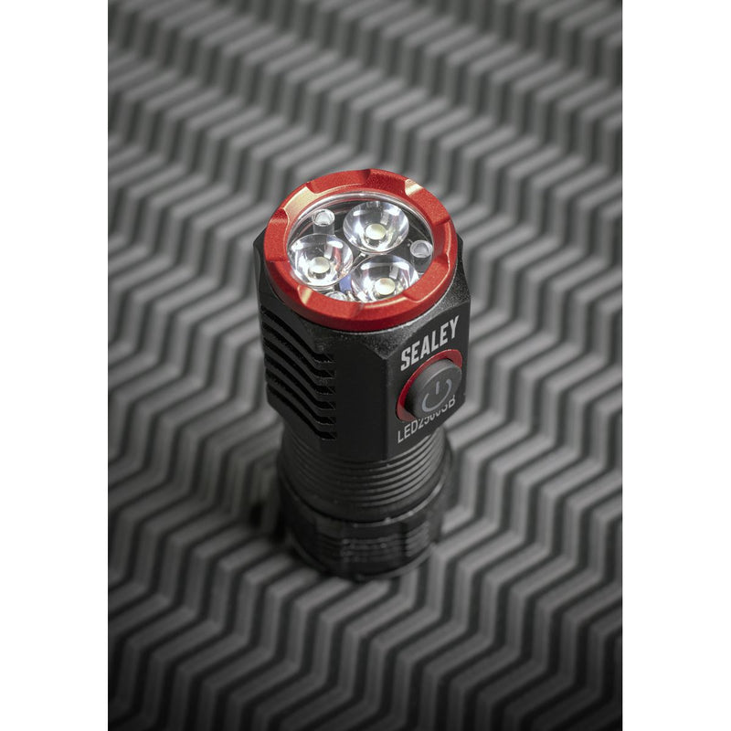 Sealey Rechargeable Super Beam Pocket Light 24W SMD LED LED2500SB Sealey - Dynamic Drive