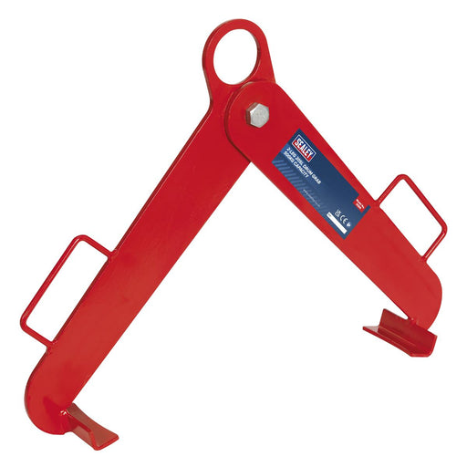 Sealey Drum Grab 2-Leg 500kg Capacity DG04 Sealey  - Dynamic Drive