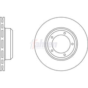 Fahren 2 x Front Brake Discs FBD6920-x2